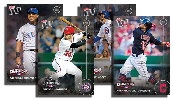 2016 Topps Now Chicago Cubs World Series Championship Team Sets