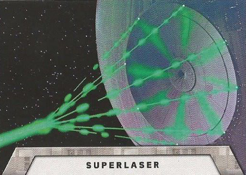2016 Topps Star Wars Rogue One Mission Briefing Death Star