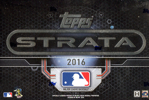 2016 Topps Strata Baseball Hobby Box