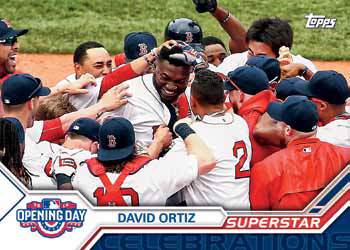 2017 Topps Opening Day Baseball Superstar Celebrations