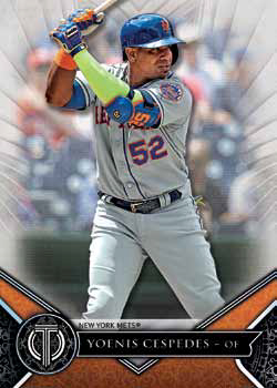 2017 Topps Tribute Baseball Yoenis Cespedes