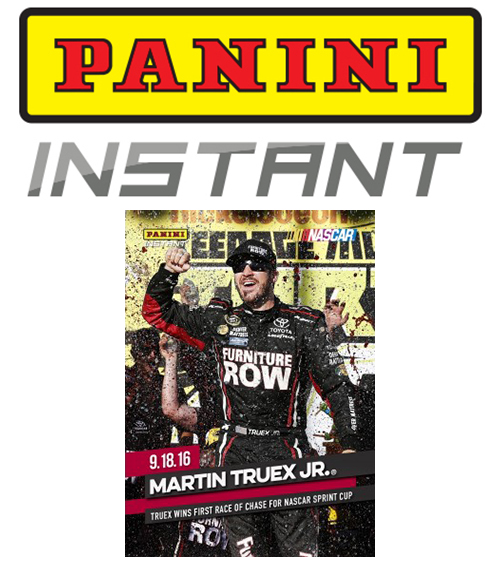Panini Instant NASCAR Header