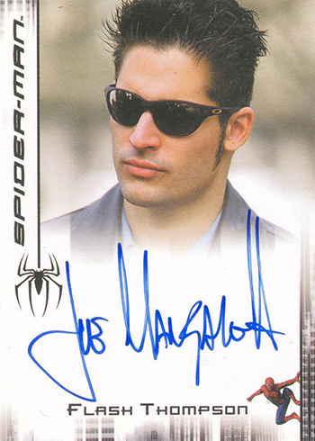 Spider-Man 3 Joe Manganiello Autograph