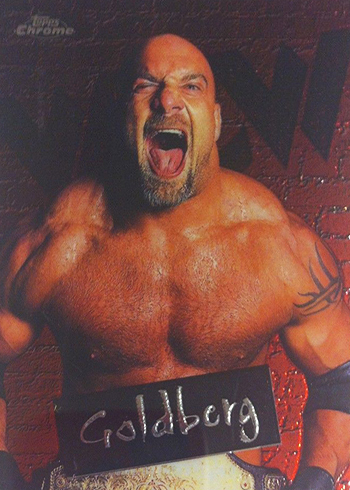 1998 Topps WCW nWo Chrome Goldberg