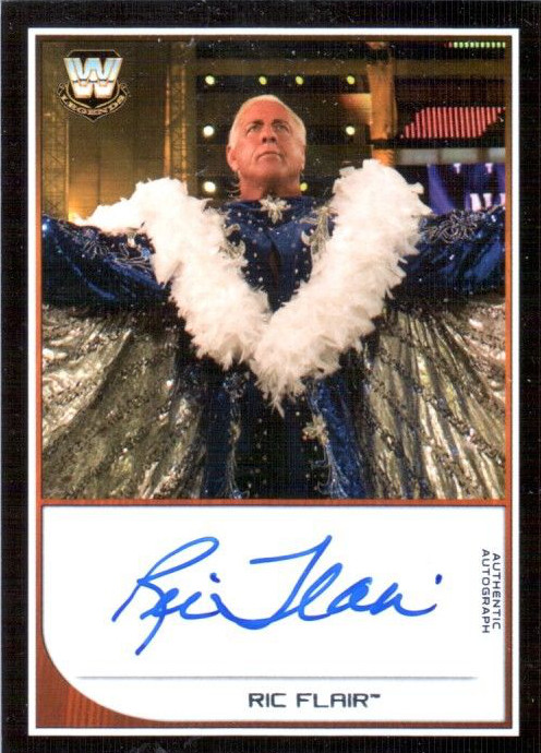 Woooooo! “Nature Boy” Ric Flair ready for the Sportcard Expo