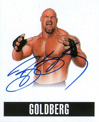 2014 Leaf Originals Wrestling Goldberg Autograph