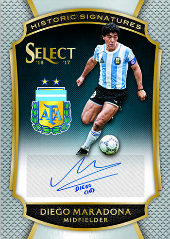 2016-17 Select Soccer Historic Signatures