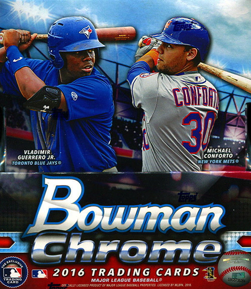 2016 Bowman Chrome Baseball Video Box Break