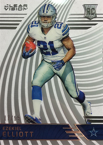 Ezekiel Elliott Rookie Card Countdown, Guide and Gallery