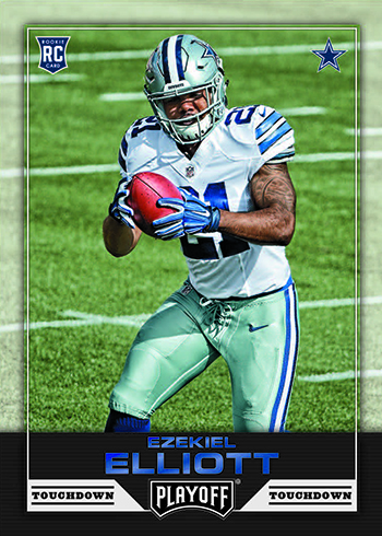 2016 Panini Playoff Football Base Rookies Touchdown