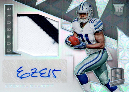 Ezekiel Elliott Rookie Card Countdown, Guide and Gallery