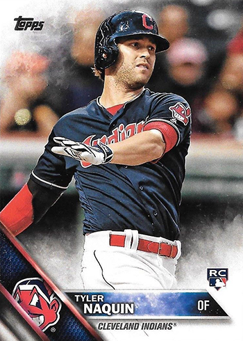  2016 Topps Heritage #714A Tyler Naquin SP RC - Rookie