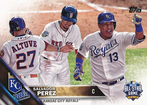  2021 Topps Update MLB All-Stars #ASG-32 Salvador Perez