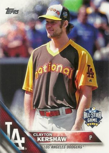 2016 TU 232 Clayton Kershaw