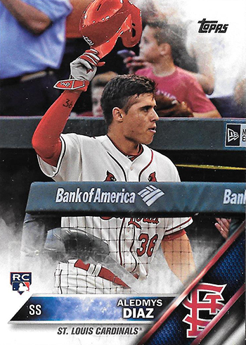 2016 Topps Update Series Baseball Variations Aledmys Diaz