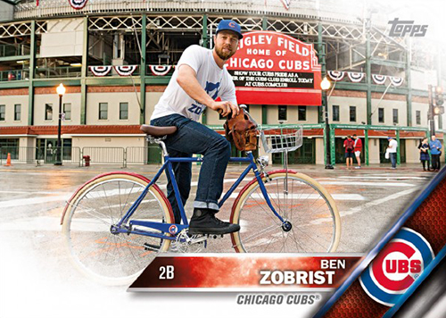 2016 Topps Ben Zobrist Bike