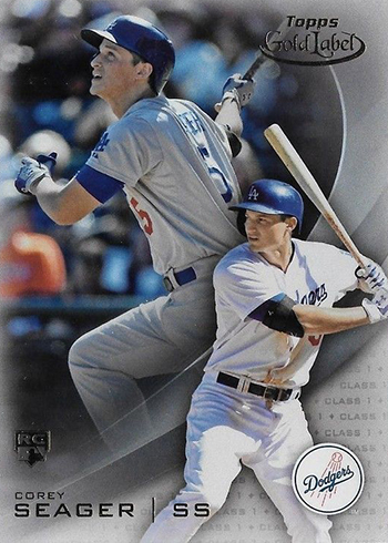 2016 Topps Gold Label Baseball Corey Seager Class 1