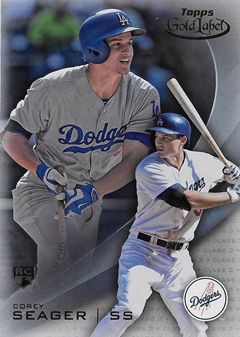 2016 Topps Gold Label Baseball Corey Seager Class 3