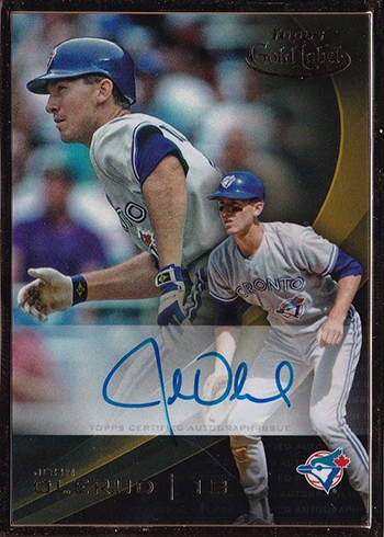 2016 Topps Gold Label Baseball John Olerud Autograph