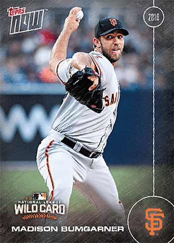 2017 Topps Tribute Certified Green Madison Bumgarner Jersey #D94/99 *70756  - Sportsnut Cards