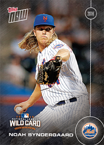 2016 Topps Update All-Star Stitches Noah Syndergaard #ASTIT-NS