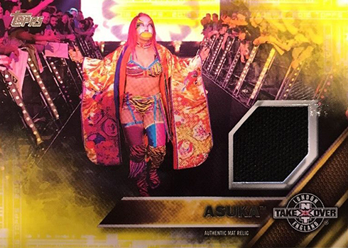 2016 Topps WWE 2K17 NXT Takeover London Mat Asuka