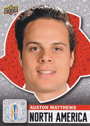 2016 Upper Deck World Cup Auston Matthews