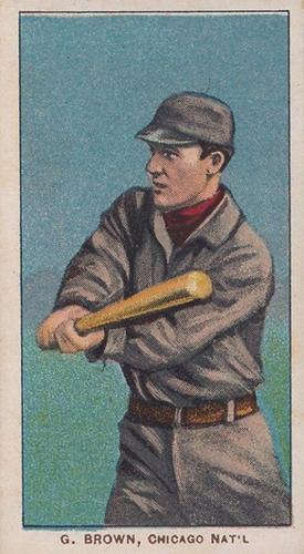  1909 t206 tobacco baseball card396 ed reulbach glove showing of  the Chicago Cubs Grade Good : Collectibles & Fine Art