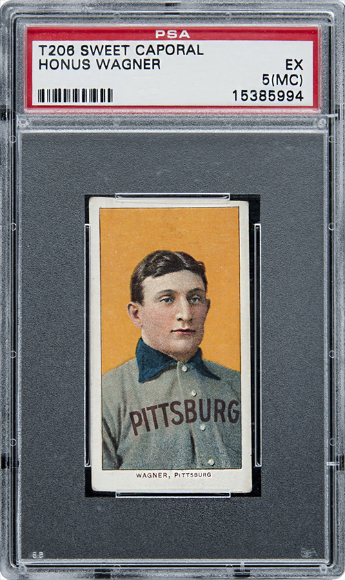 T206 Honus Wagner baseball card, Pittsburg Pirates, Honus Wagner T-Shirt by  Thomas Pollart - Fine Art America