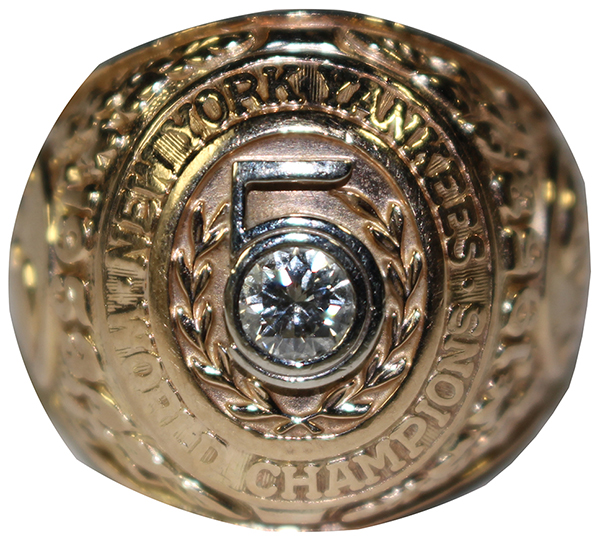 Yogi Berra 1953 World Series Ring