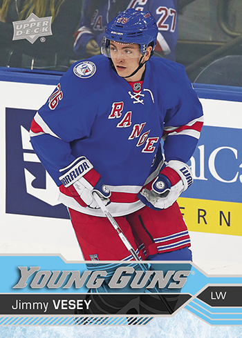 16-17 UD YG 218 Jimmy Vesey
