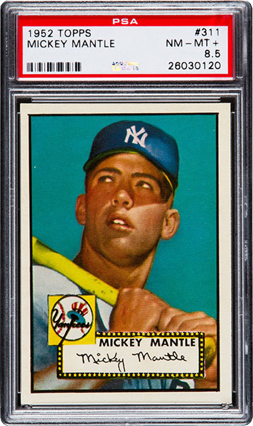 The Many Faces of the “Topps” 1954 Mickey Mantle – SABR's Baseball Cards  Research Committee