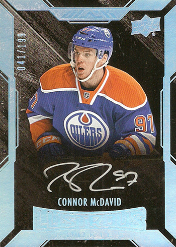 What is a genuine Connor McDavid autograph since it's difficult in