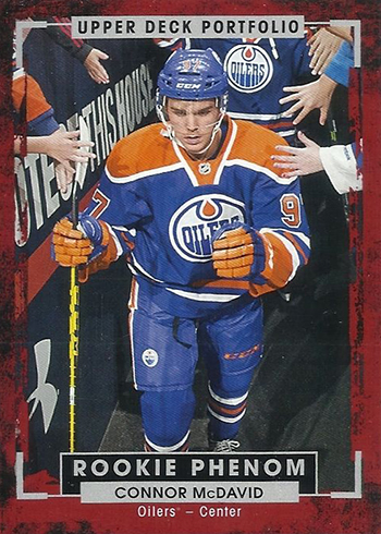 Lot of 4) 2014-15 Connor McDavid ITG Leaf Pre Rookie Card RC Mint