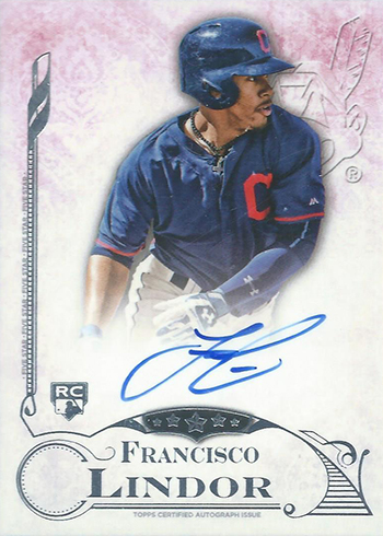 Most Valuable Francisco Lindor Rookie Card Rankings