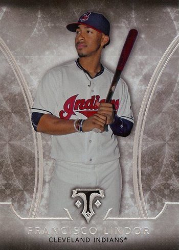 2015 Topps Triple Threads Francisco Lindor Rookie Card