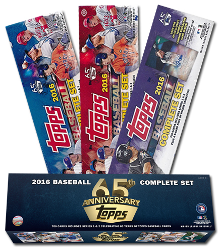 2016 Topps Baseball Factory Set Breakdown and Comparisons