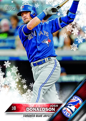 2016 Topps Holiday Base Josh Donaldson