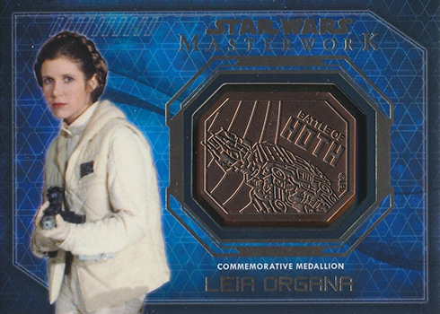 2016 Topps Star Wars Masterwork Medallion Bronze