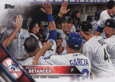 2016 Topps Update All-Star Variations Dellin Betances