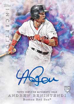 2017 Topps Inception Baseball Rookie Autograph
