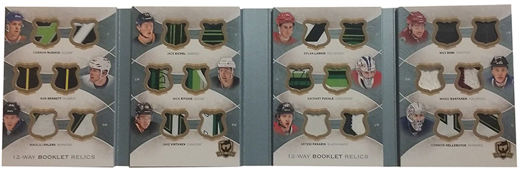 2015-16 Cup Connor McDavid 12-Way Booklet 6