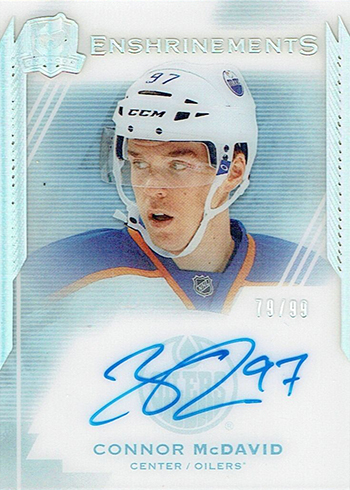 2015-16 Cup Connor McDavid Enshrinements Autograph 99