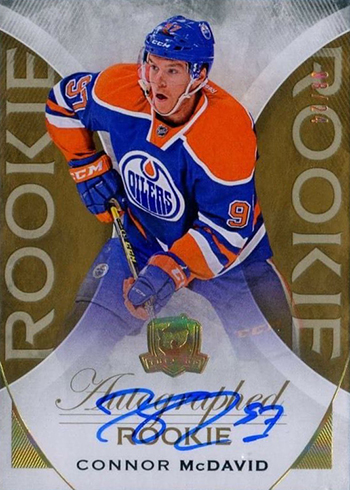 2015-16 Cup Connor McDavid Gold Autograph 24