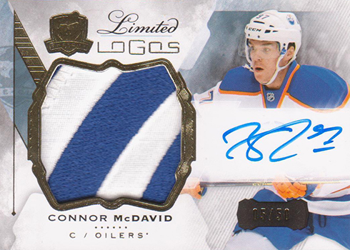 2015-16 Cup Connor McDavid Limited Logos 50