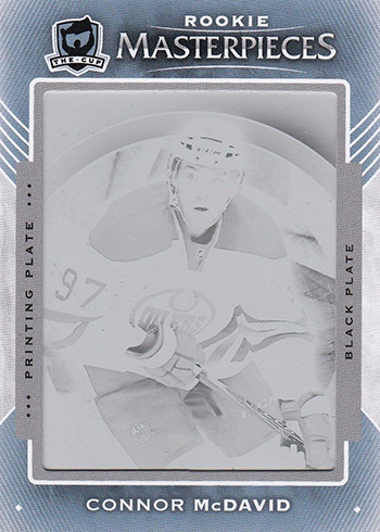 2015-16 Cup Connor McDavid Premier Plate Black