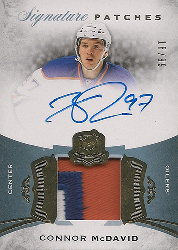 2015-16 Cup Connor McDavid Signature Patches 99