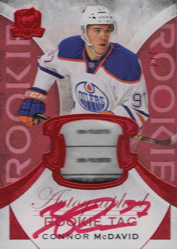 2015-16 Cup Connor McDavid Tag Auto 4