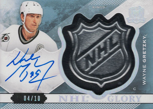 2015-16 Upper Deck The Cup Hockey NHL Glory Autographs Wayne Gretzky