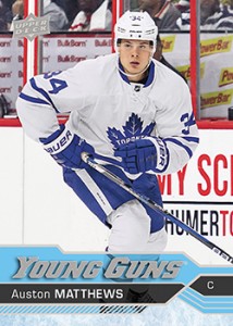 2016-17-NHL-Upper-Deck-Series-One-Young-Guns-Rookie-Card-Auston-Matthews feature